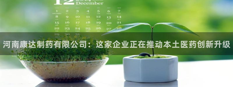 九游会老哥:河南康达制药有限公司:这家企业正在推动本土医药创